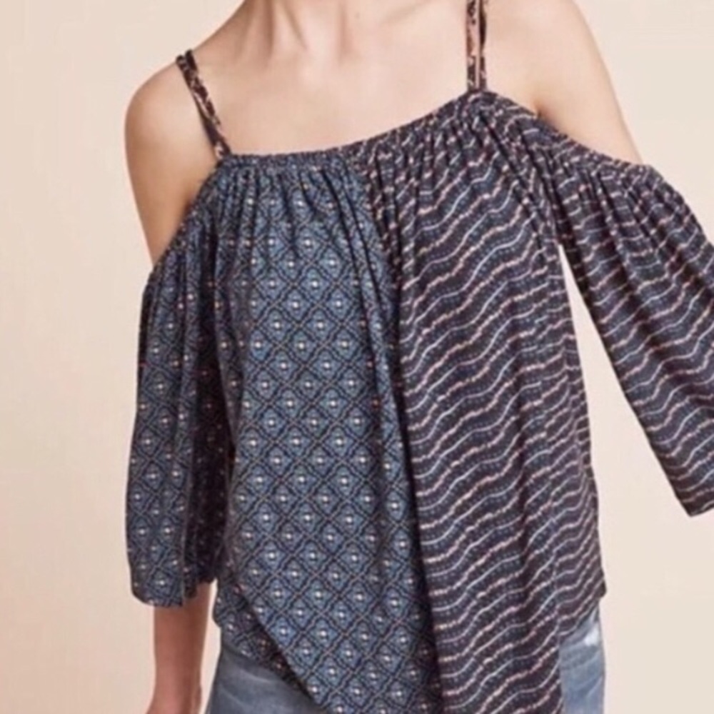 🌵Anthropologie Deletta Boho Cold Shoulder